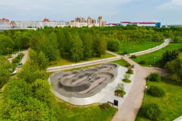 Скейт-парк в&nbsp;парке 300-летия Петербурга превью 1