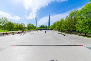 Скейт-парк в&nbsp;парке 300-летия Петербурга превью 1