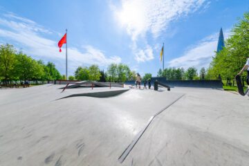 Скейт-парк в&nbsp;парке 300-летия Петербурга превью 1