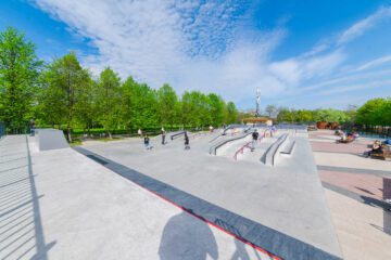 Скейт-парк в&nbsp;парке 300-летия Петербурга превью 1