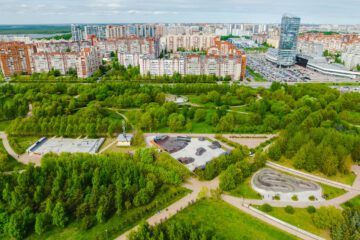 Скейт-парк в&nbsp;парке 300-летия Петербурга превью 1