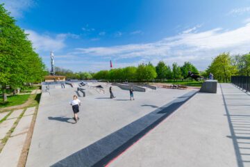 Скейт-парк в&nbsp;парке 300-летия Петербурга превью 1