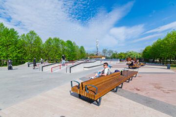 Скейт-парк в&nbsp;парке 300-летия Петербурга превью 1