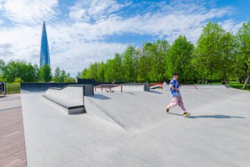 Скейт-парк в&nbsp;парке 300-летия Петербурга превью 1