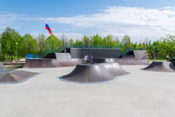 Скейт-парк в&nbsp;парке 300-летия Петербурга превью 1