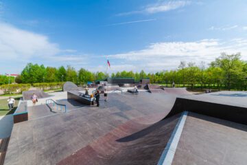 Скейт-парк в&nbsp;парке 300-летия Петербурга превью 1