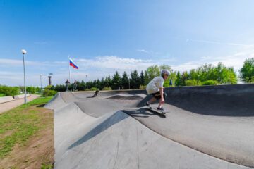Скейт-парк в&nbsp;парке 300-летия Петербурга превью 1