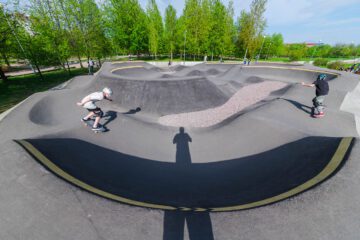 Скейт-парк в&nbsp;парке 300-летия Петербурга превью 1
