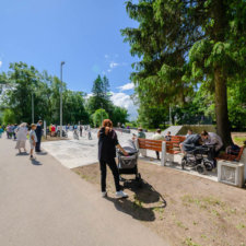 Бетонный скейт парк в Волосово