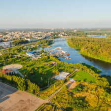 Бетонный скейт парк в Ярославле