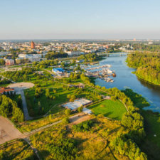 Бетонный скейт парк в Ярославле