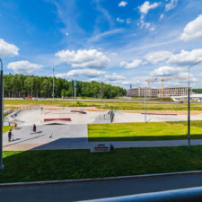 Бетонный скейт парк возле ст.м.Пыхтино