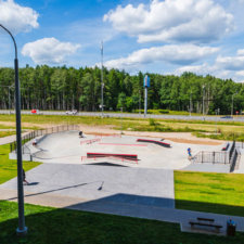 Бетонный скейт парк возле ст.м.Пыхтино