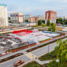 Скейт парк и памп трек в Сыктывкаре