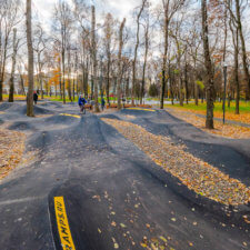 Асфальтовый памп трек в Коломне