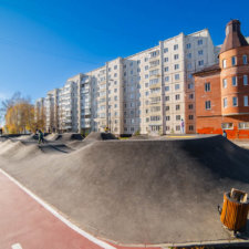 Асфальтовый памп трек в Тобольске