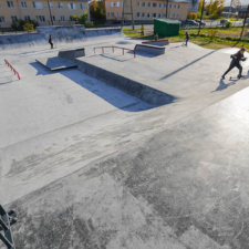 Бетонный скейт парк в Ирбите