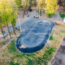 Скейт парк и памп трек в Серпухове