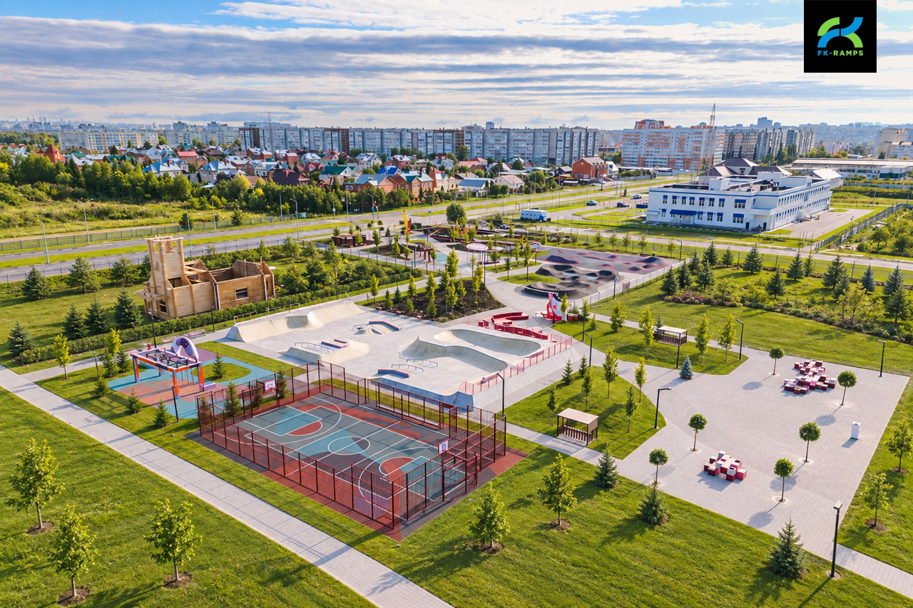 Экстрим парк в Ульяновске, ЖК «Город Новаторов»