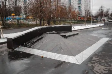 Деревянный скейт-парк на&nbsp;Борисовских прудах превью 1