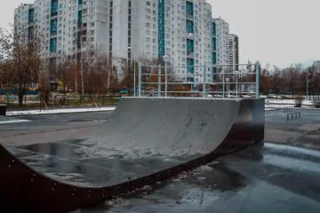 Деревянный скейт-парк на&nbsp;Борисовских прудах превью 1