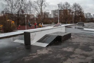 Деревянный скейт-парк на&nbsp;Борисовских прудах превью 1