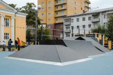 Деревянный скейт-парк у&nbsp;Дворца искусств &laquo;Пионер&raquo; превью 1