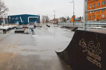 Деревянный скейт-парк в&nbsp;Курганинске превью 1