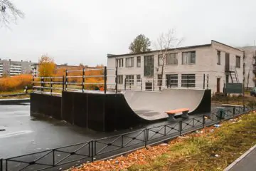 Деревянный скейт-парк в&nbsp;Шушарах превью 1