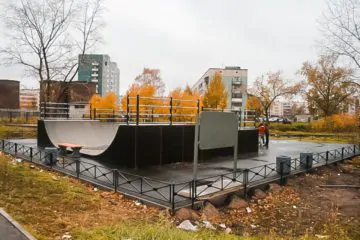 Деревянный скейт-парк в&nbsp;Шушарах превью 1