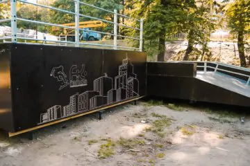 Деревянный скейт-парк в&nbsp;Выксе, Нижегородская обл. превью 1