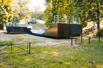 Деревянный скейт-парк в&nbsp;Выксе, Нижегородская обл. превью 1