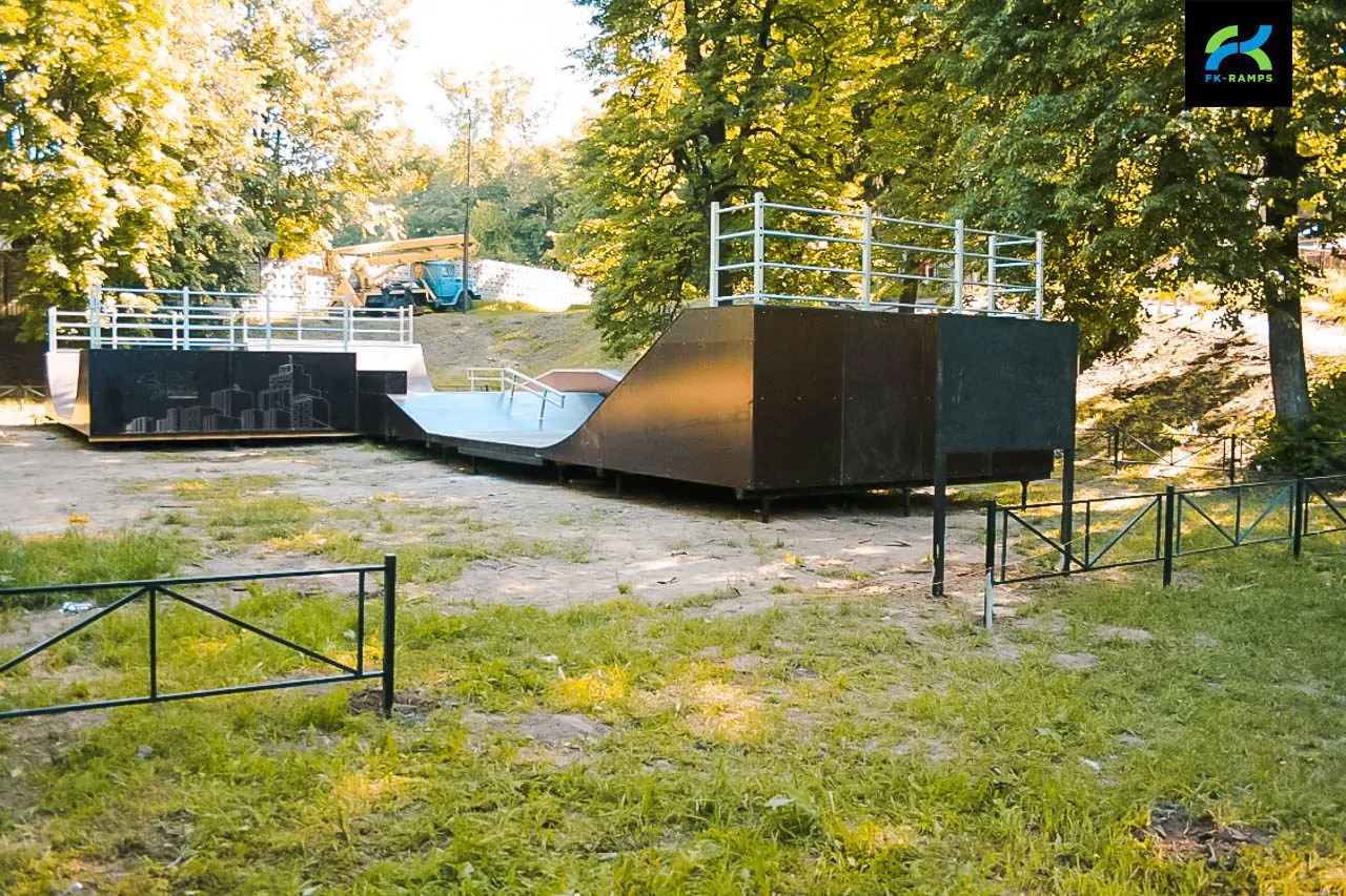 Деревянный скейт-парк в&nbsp;Выксе, Нижегородская обл. фото 4