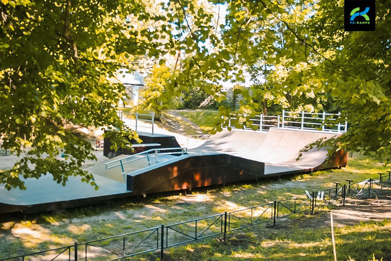 Деревянный скейт-парк в&nbsp;Выксе, Нижегородская обл. фото 5