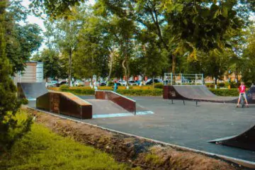 Деревянный скейт‑парк в&nbsp;Лабинске, Краснодарский кр. превью 1