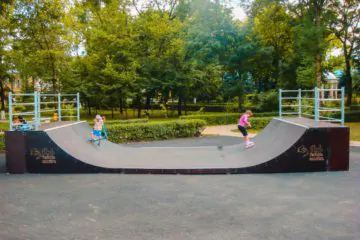 Деревянный скейт‑парк в&nbsp;Лабинске, Краснодарский кр. превью 1