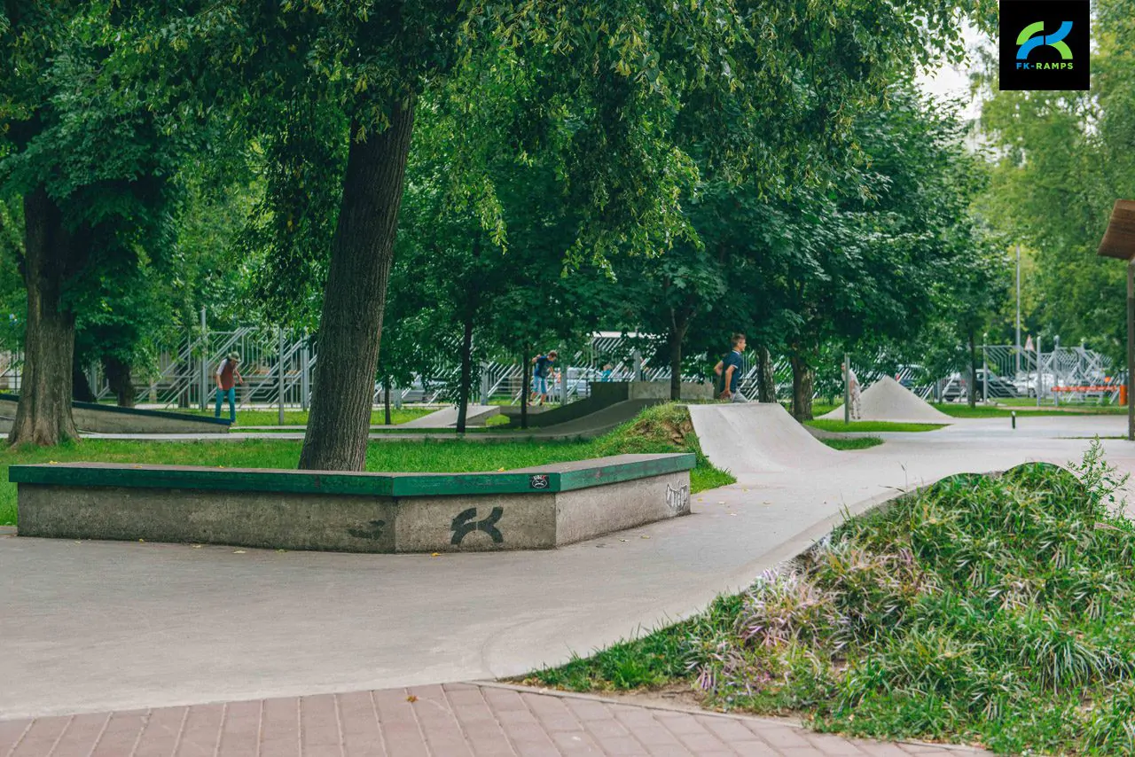 Бетонный скейт-парк Ferma в&nbsp;Перово фото 3
