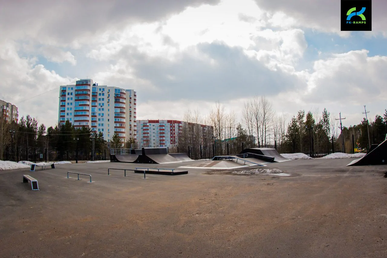 Скейт-парк в&nbsp;Сургуте, в&nbsp;Городском парке &laquo;Сайма&raquo; фото 9