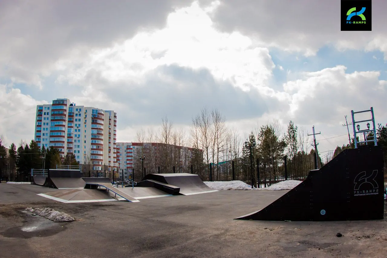 Скейт-парк в&nbsp;Сургуте, в&nbsp;Городском парке &laquo;Сайма&raquo; фото 10