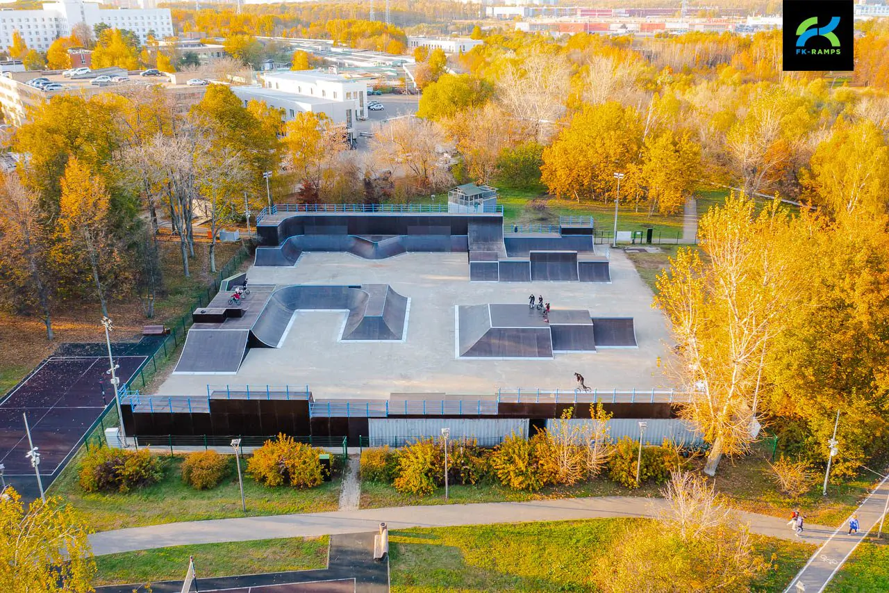BMX парк в Алтуфьево от FK‑Ramps