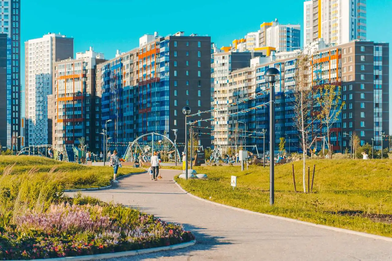 Общественное пространство МЕГА-парк в Кудрово