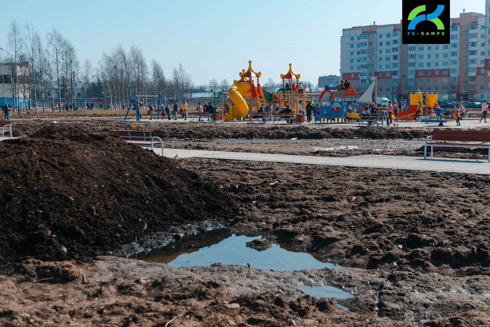 Скейтпарк в Великом Новгороде