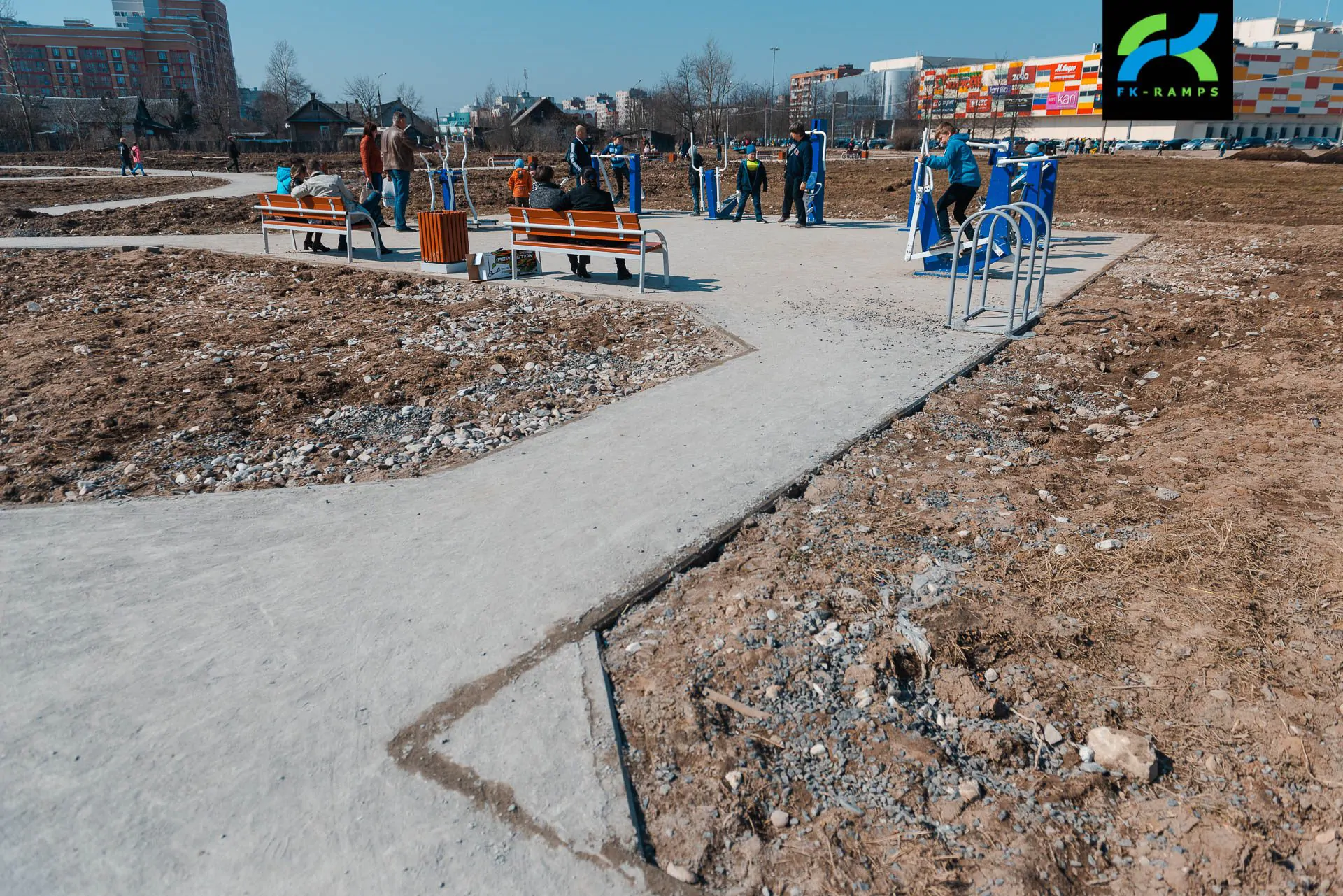 Детская площадка в Великом Новгороде