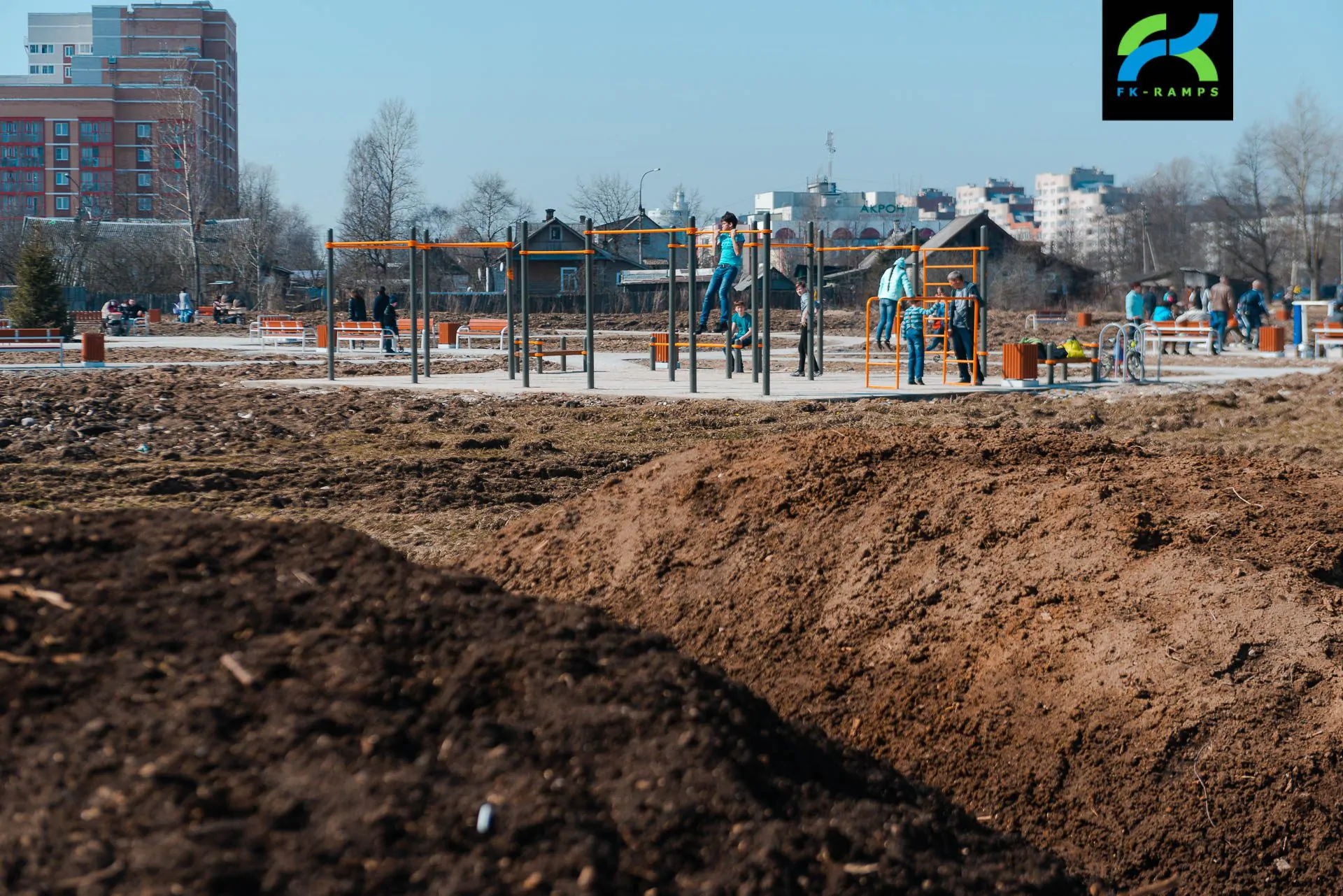 Скейтпарк в Великом Новгороде