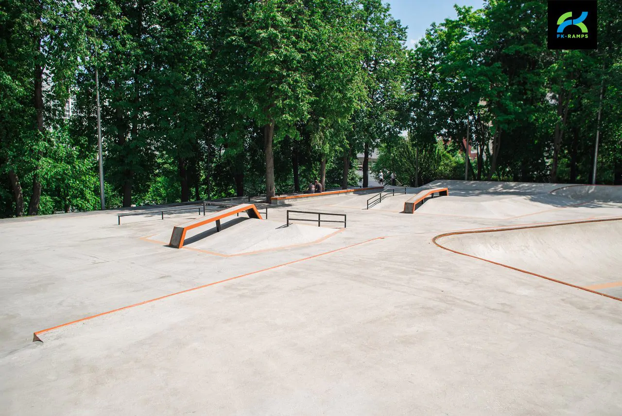 Бетонный скейт-парк LSD Park&nbsp;2.0&nbsp;на ул. Удальцова фото 17