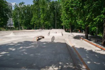 Бетонный скейт-парк LSD Park&nbsp;2.0&nbsp;на ул. Удальцова превью 1