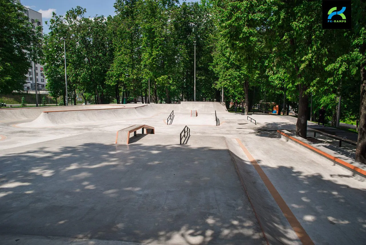 Бетонный скейт-парк LSD Park&nbsp;2.0&nbsp;на ул. Удальцова фото 9
