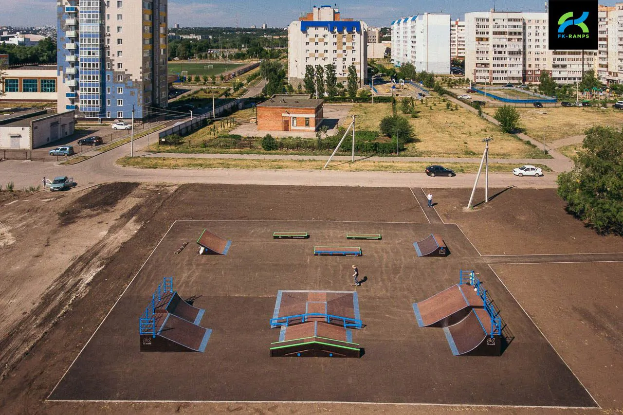 Деревянный скейт-парк в&nbsp;Ульяновске фото 3