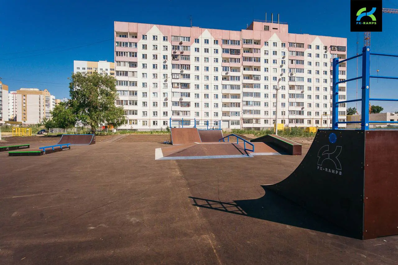 Деревянный скейт-парк в&nbsp;Ульяновске фото 10