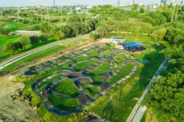Асфальтовый памп-трек в&nbsp;Марьино в&nbsp;парке 850-летия превью 1